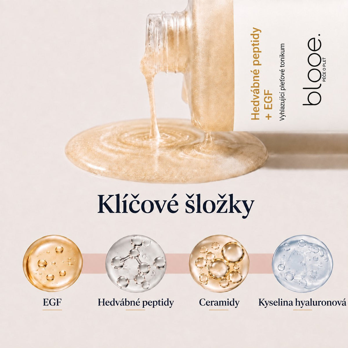 Klíčové složky tonika blooe