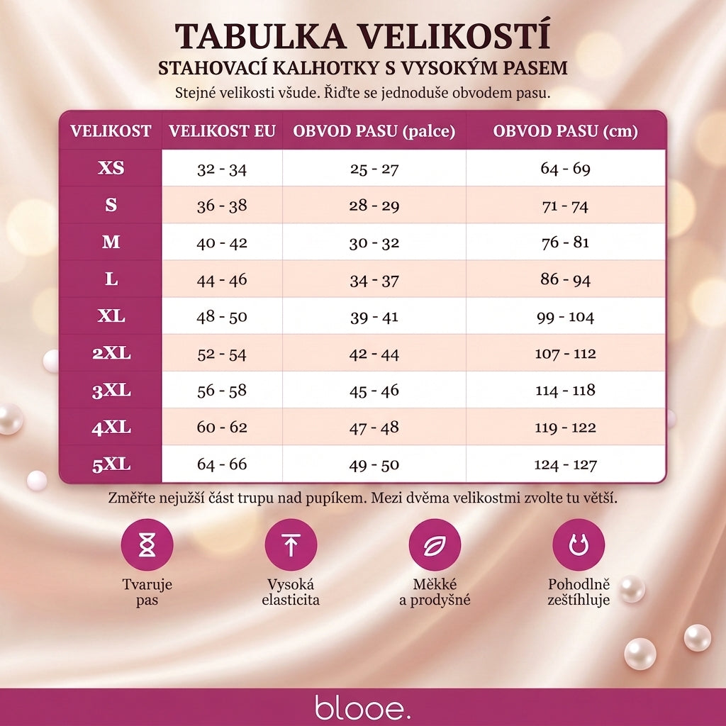 Stahovací kalhotky blooe