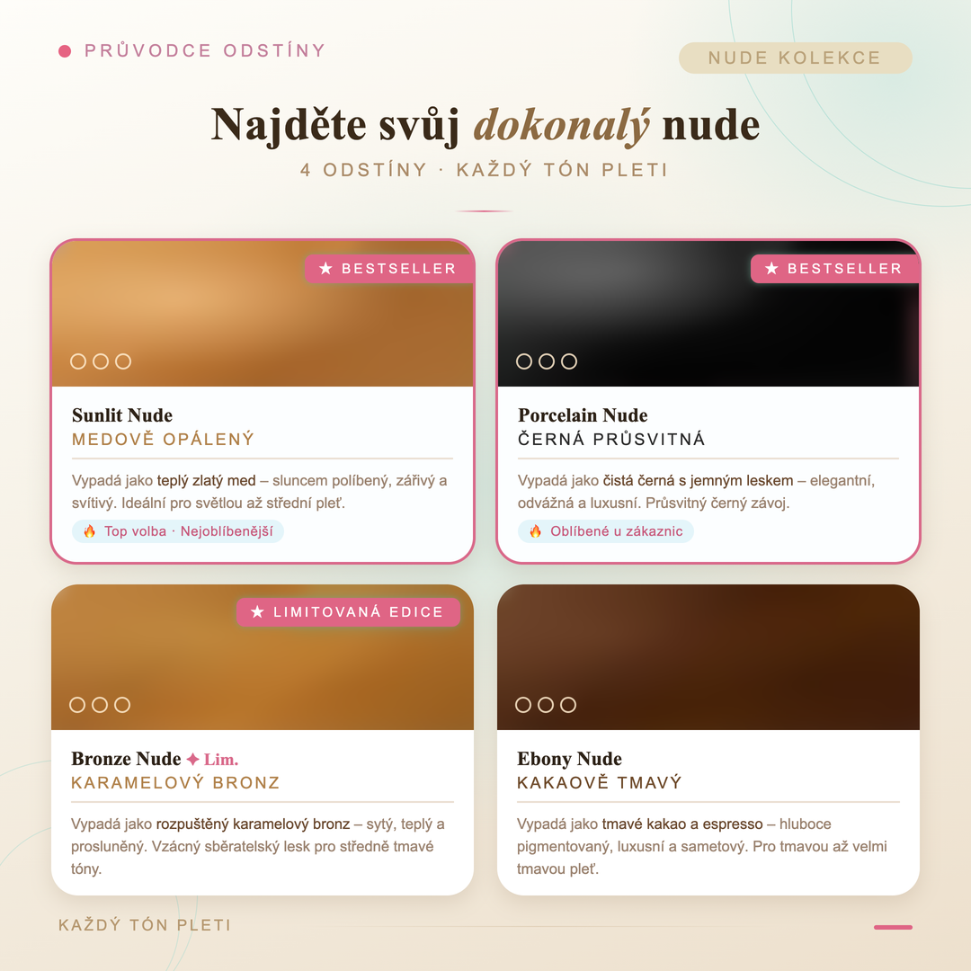 Najděte svůj dokonalý nude